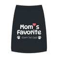 Mom’s Favorite (Don’t Tell Dad) Dog Sweatshirt – Black Cute Dog Hoodie Shirt, Cozy Pet Pullover