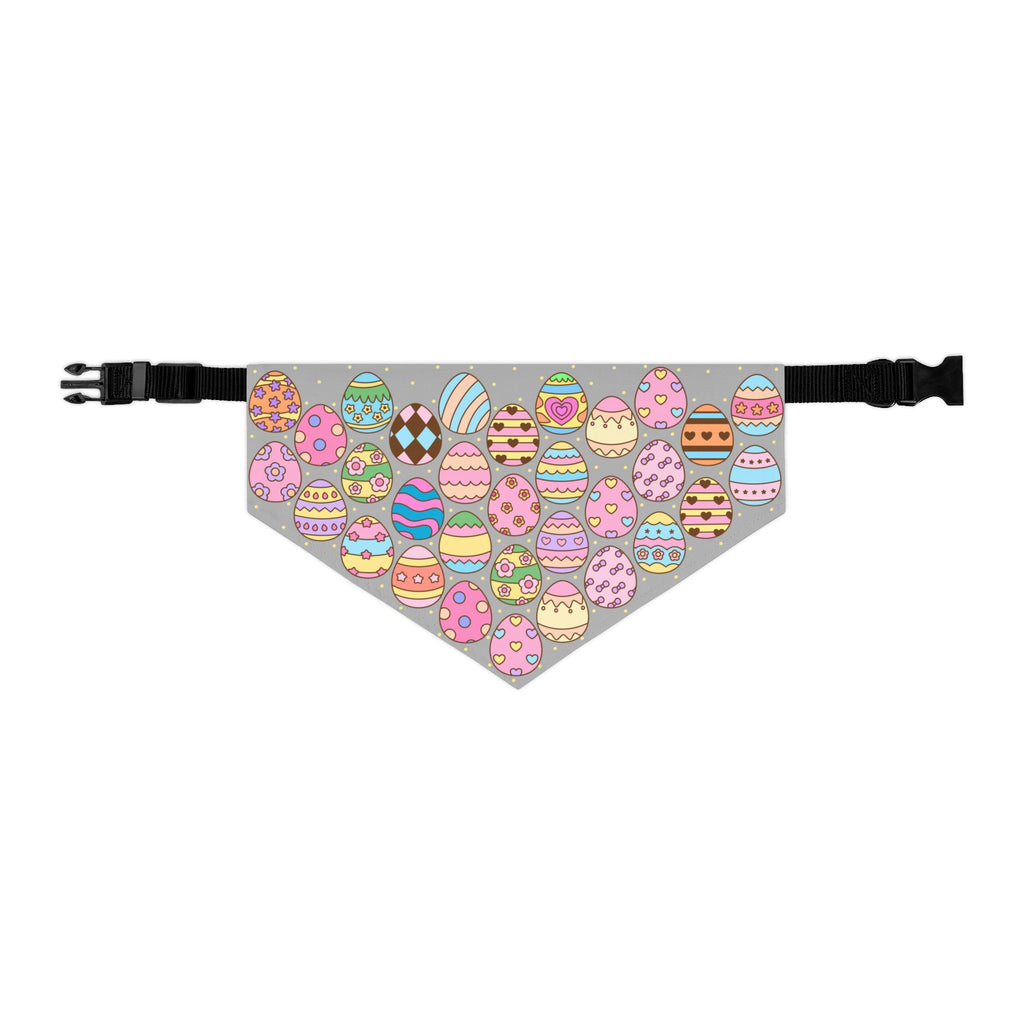 Easter Egg Hunt Dog Pastel Bandana with Adjustable Collar