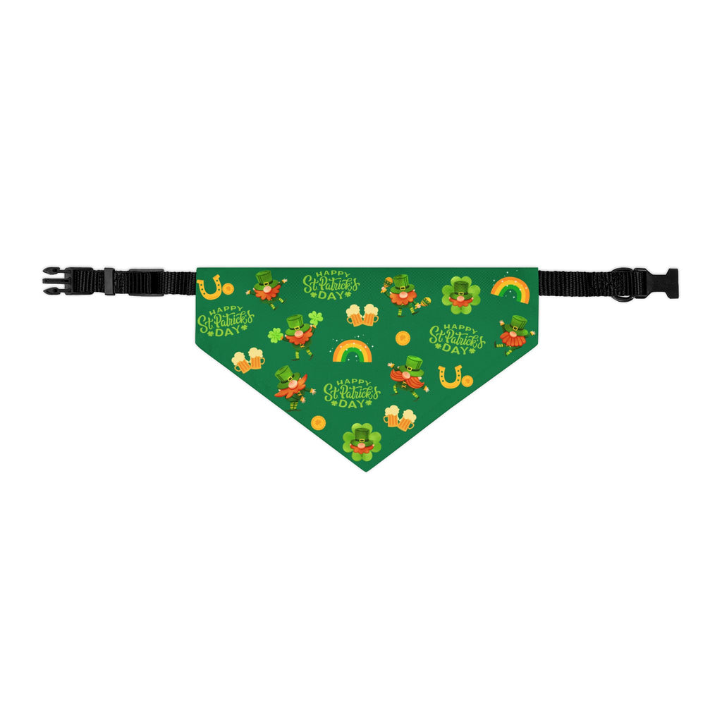 Dancing Leprechaun St. Patrick’s Day Green Dog Bandana