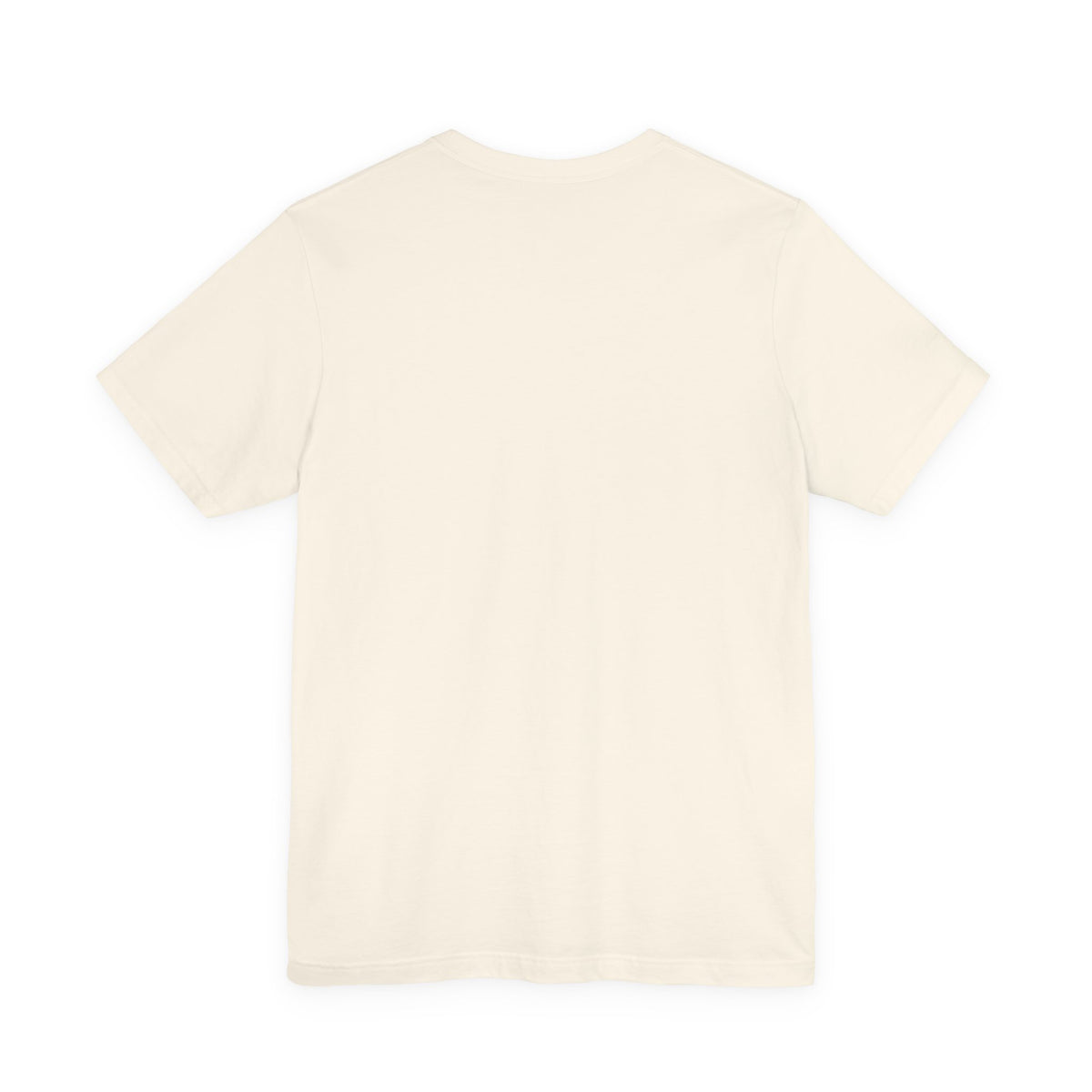 Natural t-shirt printed with a happy Golden Retriever framed by blush and sage watercolor florals