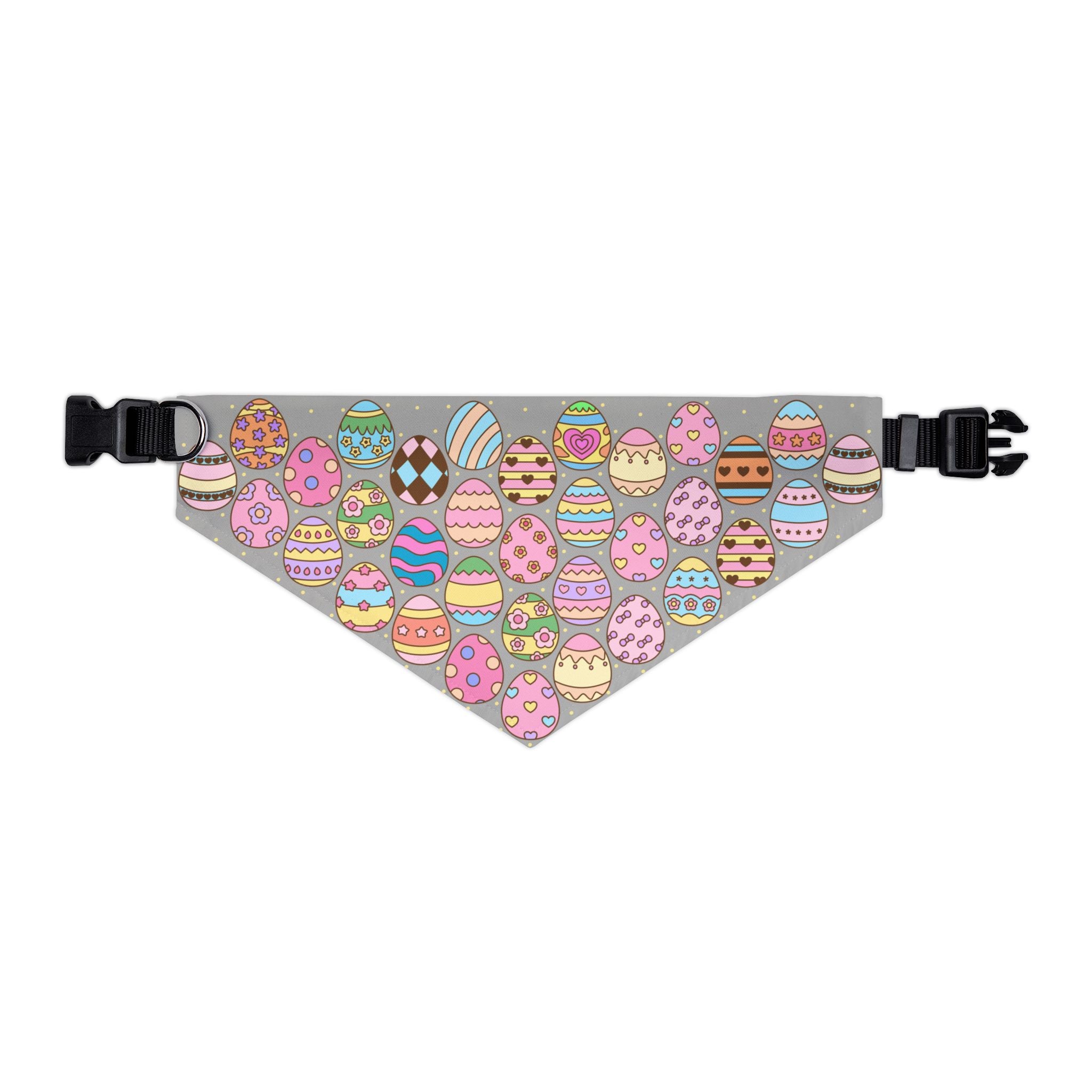 Easter Egg Hunt Dog Pastel Bandana with Adjustable Collar