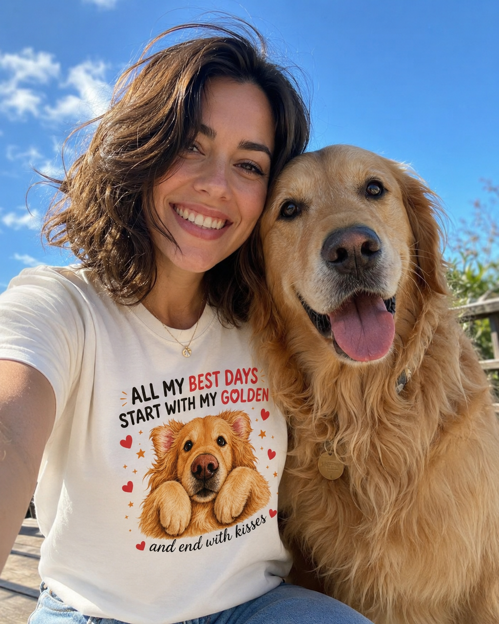All My Best Days Start With My Golden T-Shirt