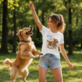 Chase Joy Golden Retriever T-Shirt