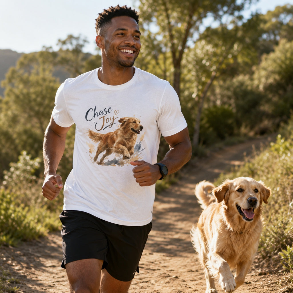 Chase Joy Golden Retriever T-Shirt