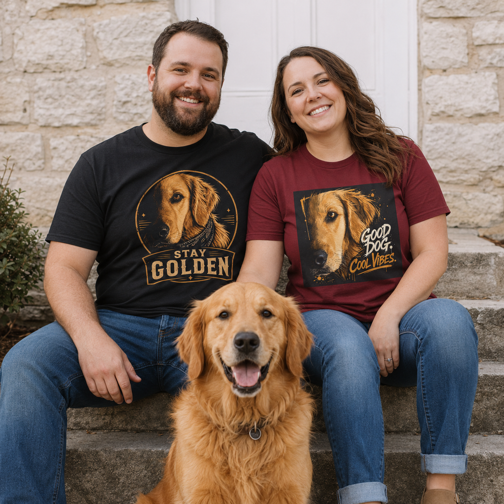 Stay Golden Golden Retriever T-Shirt