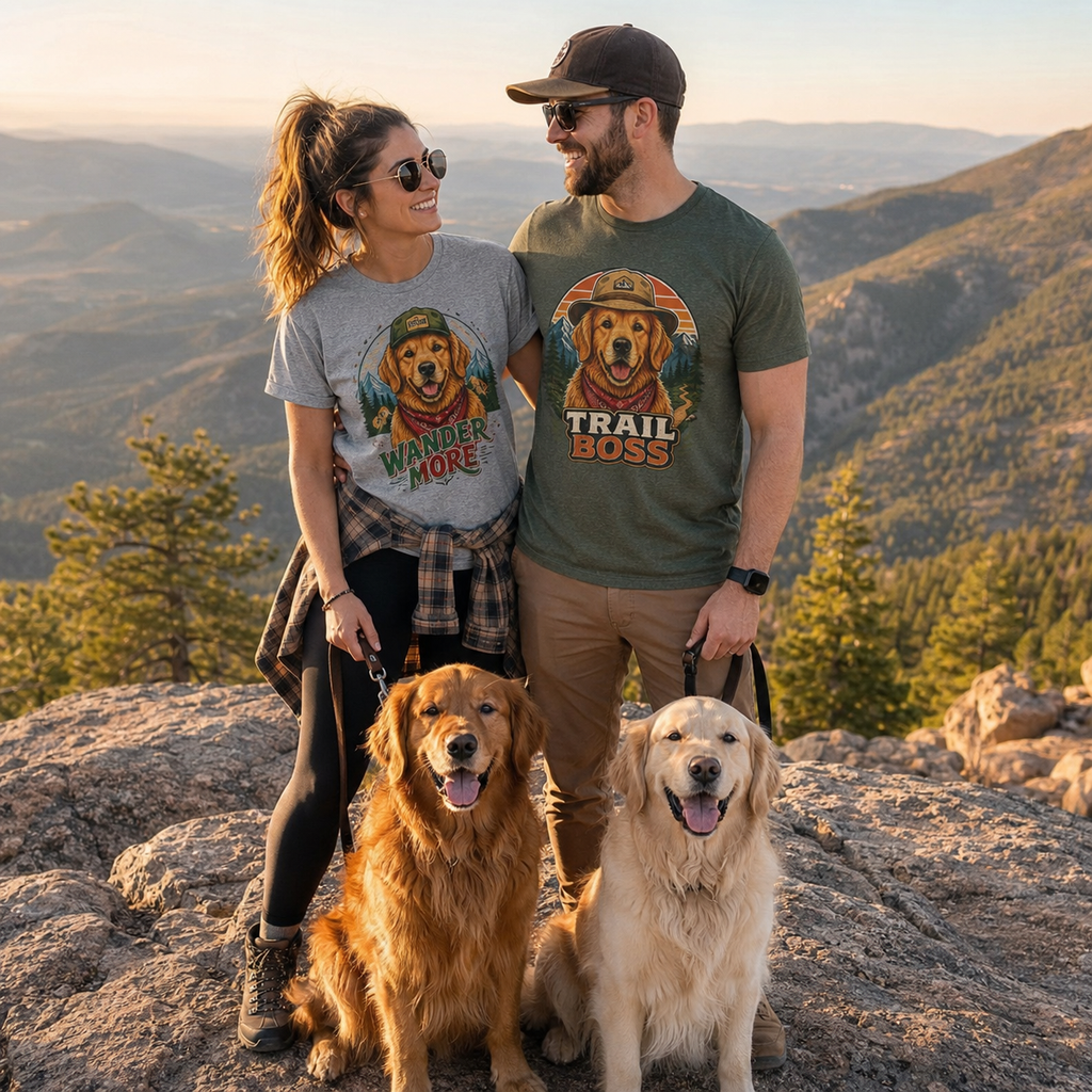 Trail Boss Golden Retriever T-Shirt