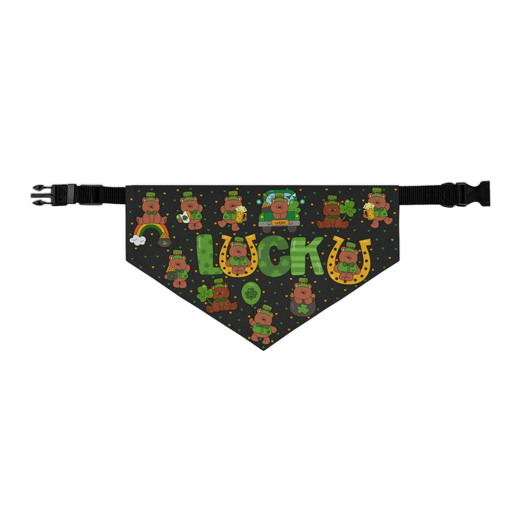 Lucky Bear St. Patrick's Day Dog Bandana