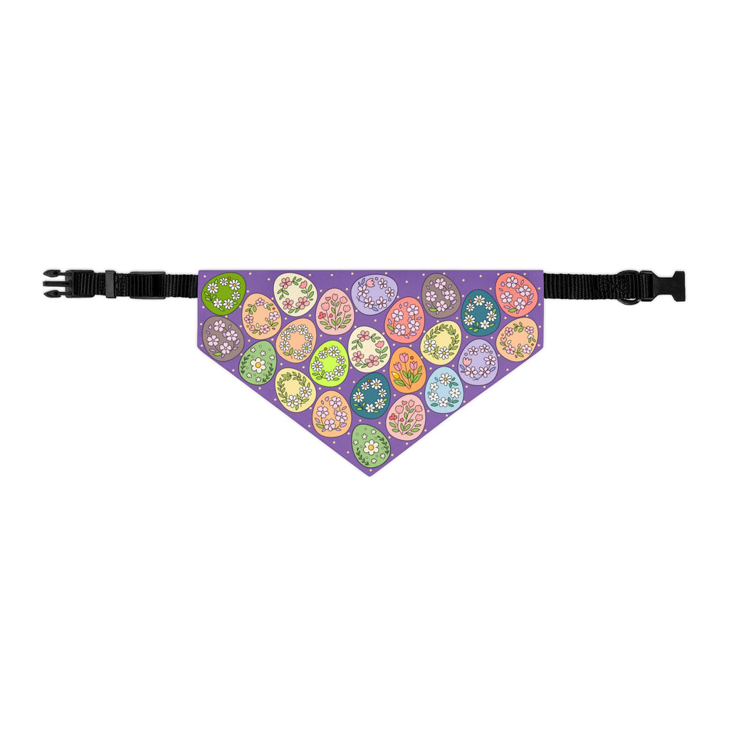 Floral Easter Egg Hunt Spring Dog Bandana