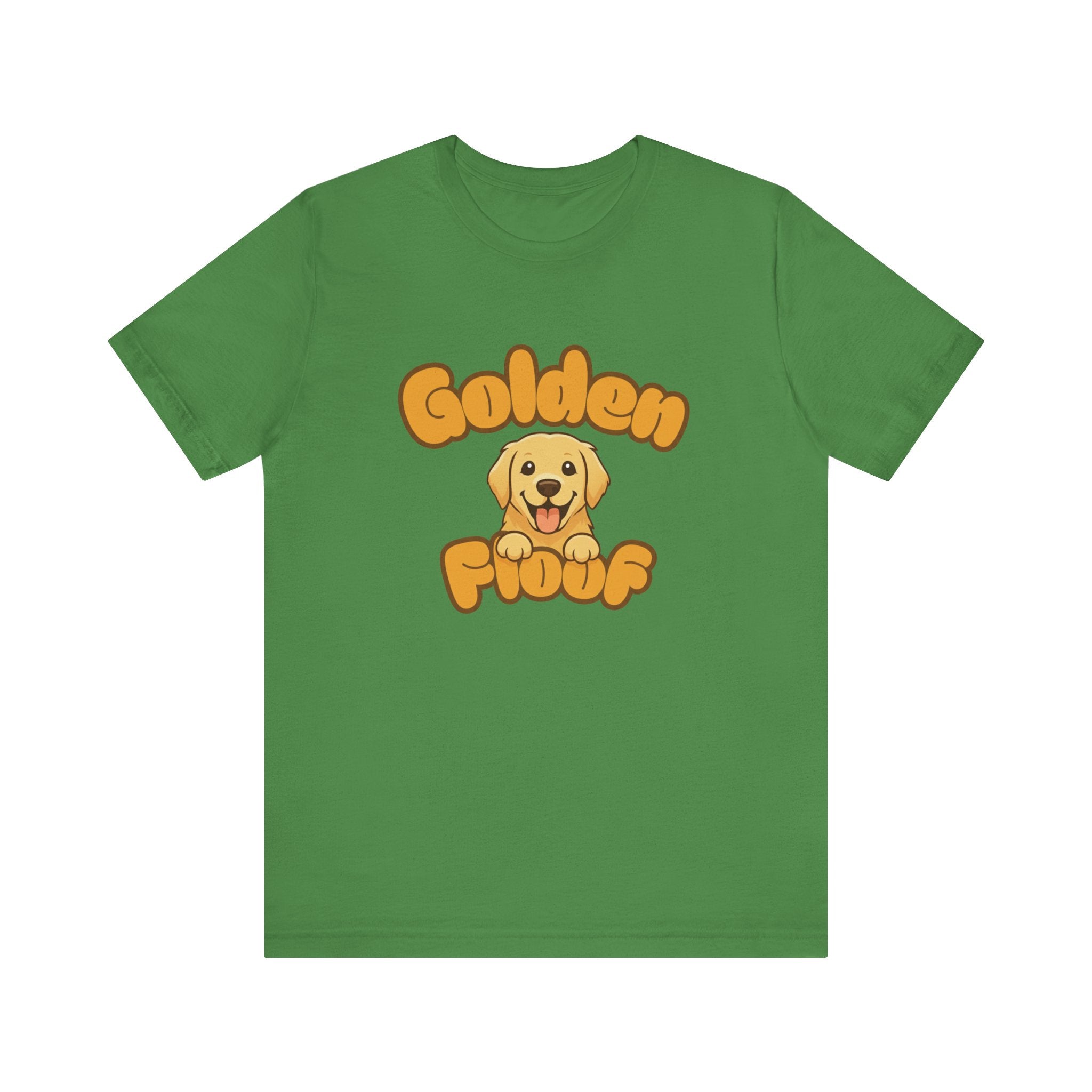 Golden Floof Unisex T-Shirt – Cute Golden Retriever Graphic Tee for Dog Lovers