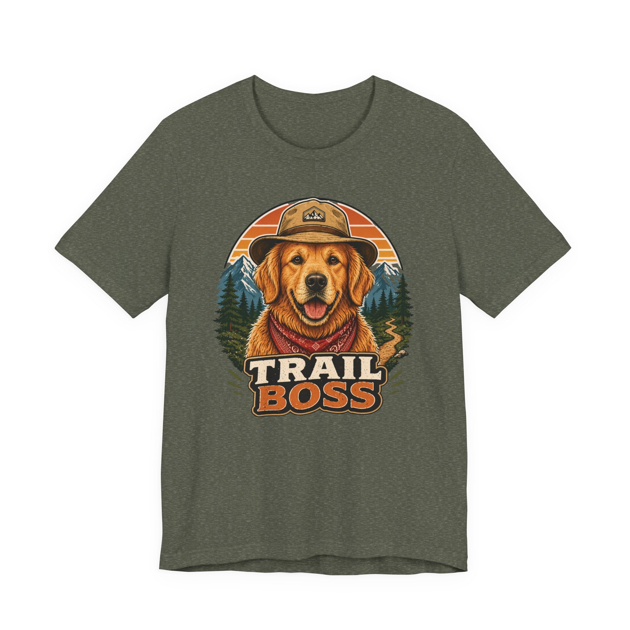 Trail Boss Golden Retriever T-Shirt