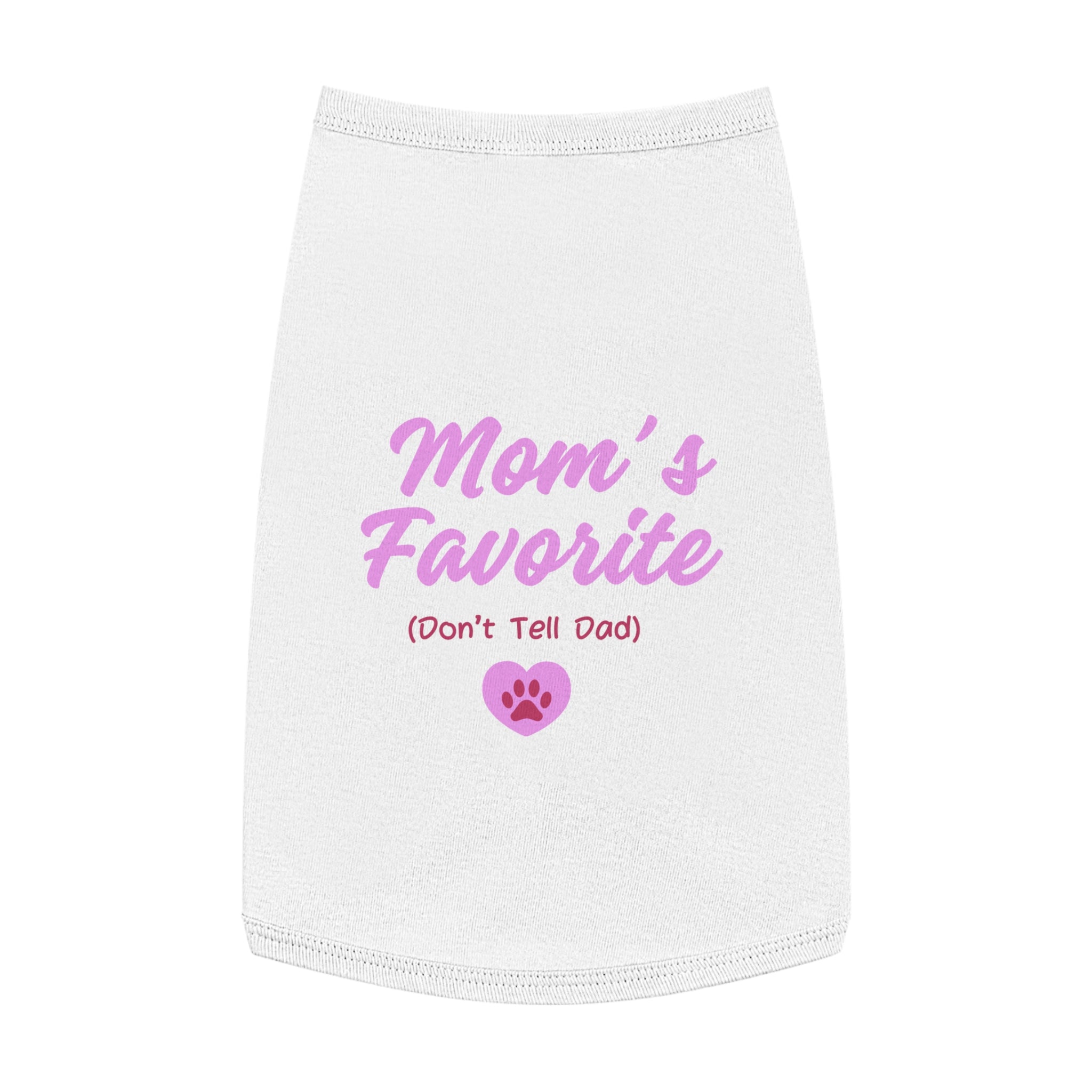 Mom’s Favorite (Don’t Tell Dad) Dog Sweatshirt – Cute Dog Hoodie Shirt, Cozy Pet Pullover